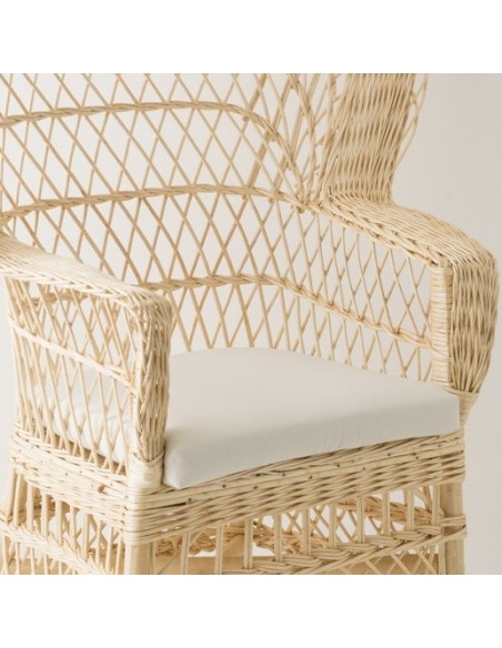Antonin wicker armchair without cushion Antonin wicker armchair without cushion