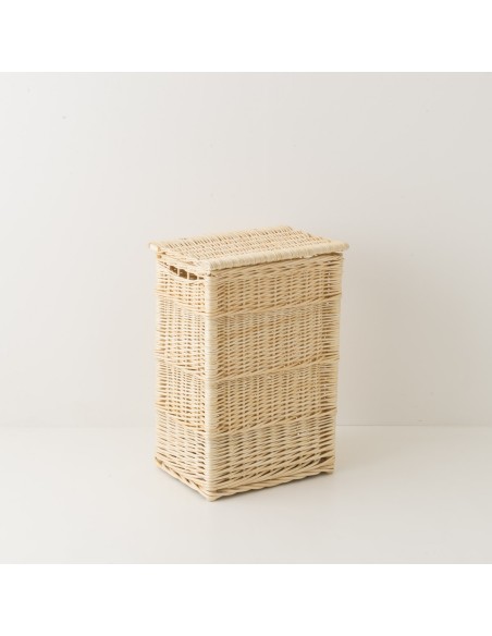 Wicker laundry basket 54 cm high Wicker laundry basket 54 cm high