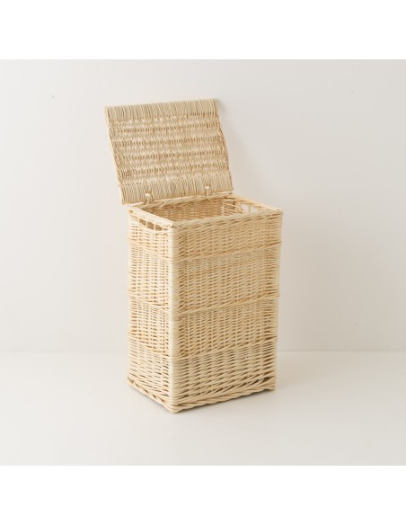Wicker laundry basket 54 cm high Wicker laundry basket 54 cm high