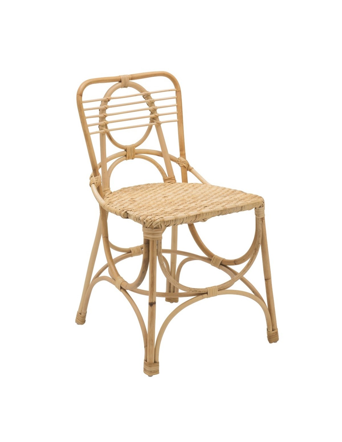 Wicker seat dining chairs deals