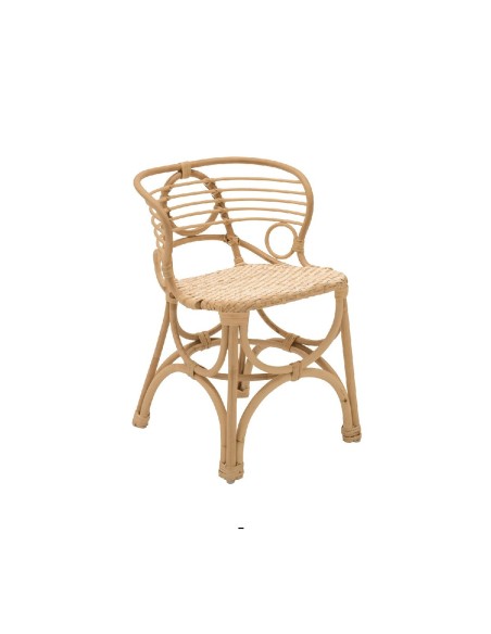 Fauteuil enfant en rotin Gingko Horizon