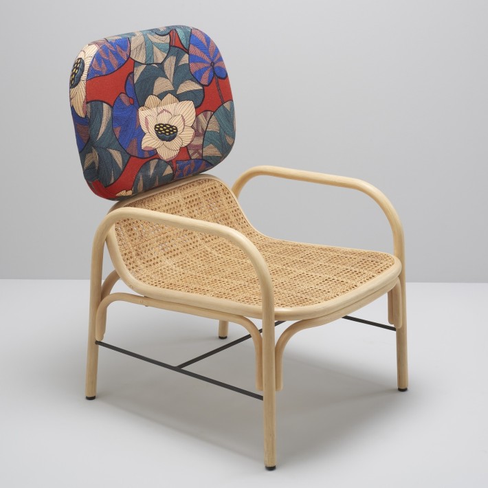 ORCHID EDITION - Fauteuil rotin PLUS Idris