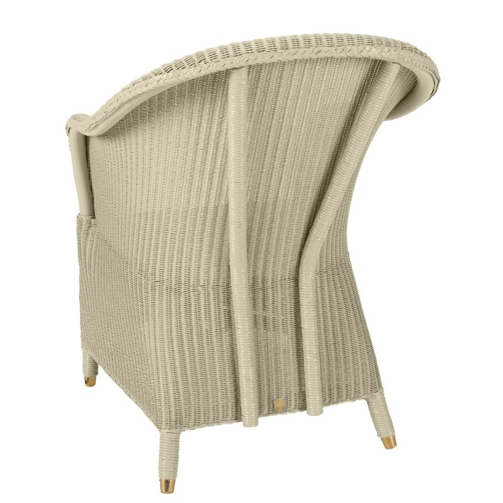 Fauteuil Lloyd Loom Sidonie mastic de chez KOK MAISON