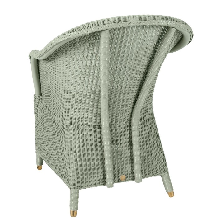 Fauteuil Lloyd Loom Sidonie pistache de chez KOK MAISON