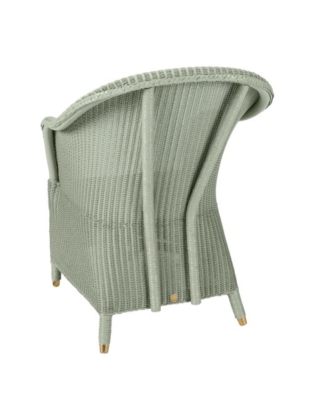 Lloyd Loom armchair Sidonie in Pistache color Lloyd Loom armchair Sidonie in Pistache color