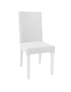 Chaise Lloyd Loom Bridget cendre de chez KOK MAISON