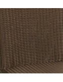 Lloyd Loom sample : cuivre