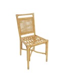 Riviera rattan dining chair structure