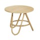 Diabolo rattan coffee table small with rattan top