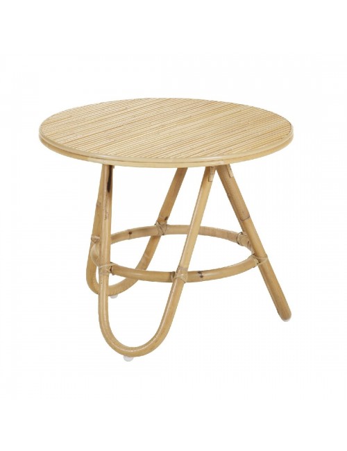 Diabolo rattan coffee table small with rattan top