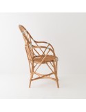 Cesar wicker armchair without cushion