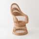 Firmin wicker armchair without cushion