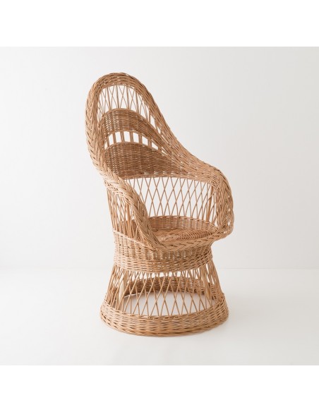 Firmin wicker armchair without cushion Firmin wicker armchair without cushion