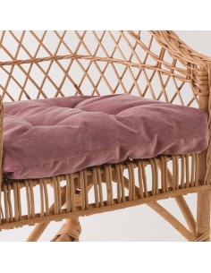 Antonin wicker armchair without cushion