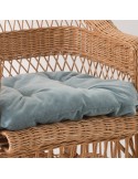 Antonin wicker armchair without cushion