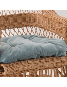 Antonin wicker armchair without cushion