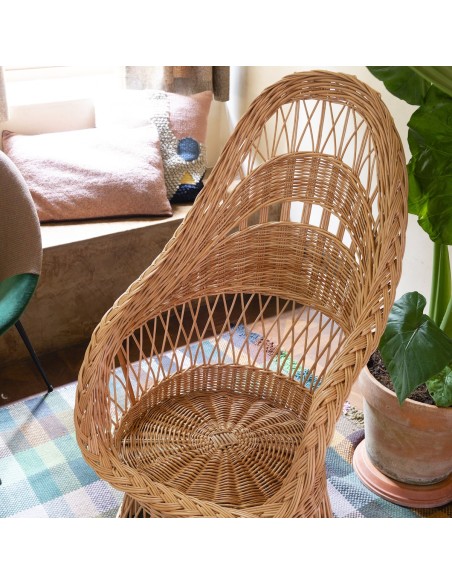 Firmin wicker armchair without cushion Firmin wicker armchair without cushion