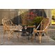 Cesar wicker armchair and Marius willow chair