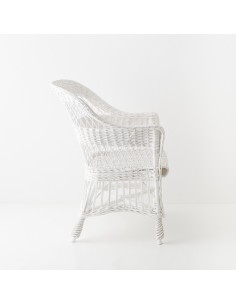 Fauteuil osier Bianka sans coussin 2