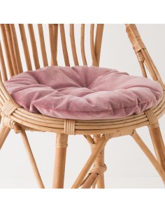 Antonin wicker armchair without cushion