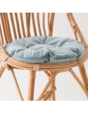 Antonin wicker armchair without cushion