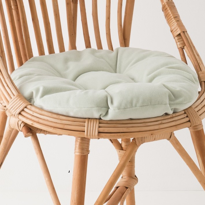 Antonin wicker armchair without cushion