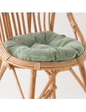 Antonin wicker armchair without cushion