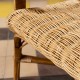 Daddy wicker armchair - detail of seat