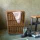 wicker basket with brown willow
