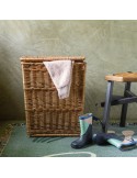 wicker basket with brown willow