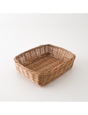 Willow laundry basket 54 cm high