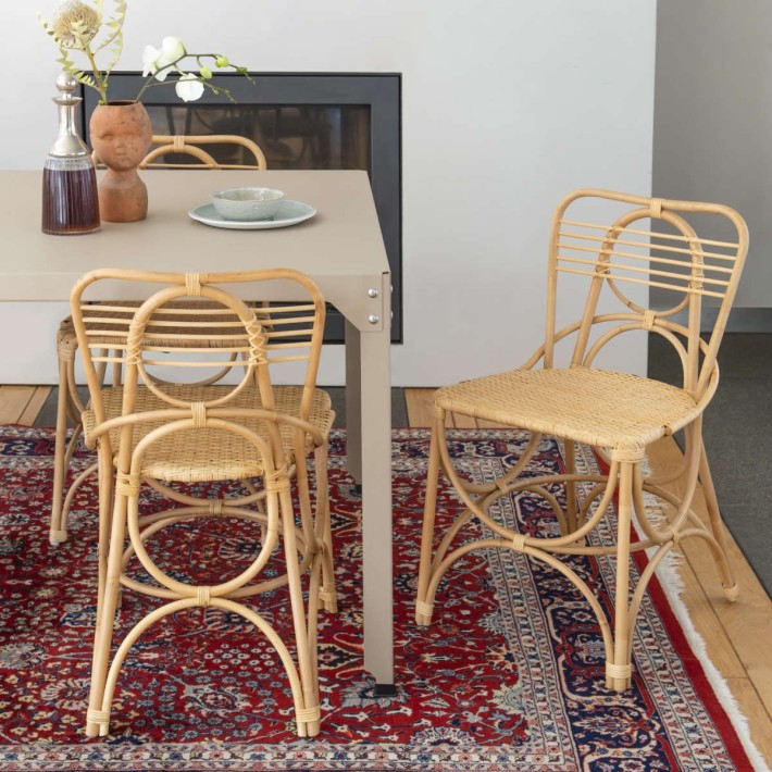 rattan dining armchair Gingko Horizon