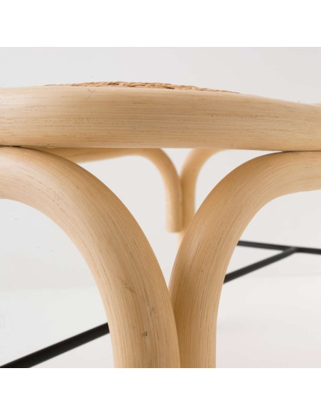 Repose-pied PLUS zoom structure en rotin Repose-pied PLUS zoom structure en rotin