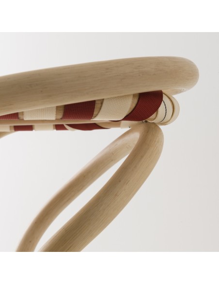 Tabouret de bar rotin VIRAGE détail assise