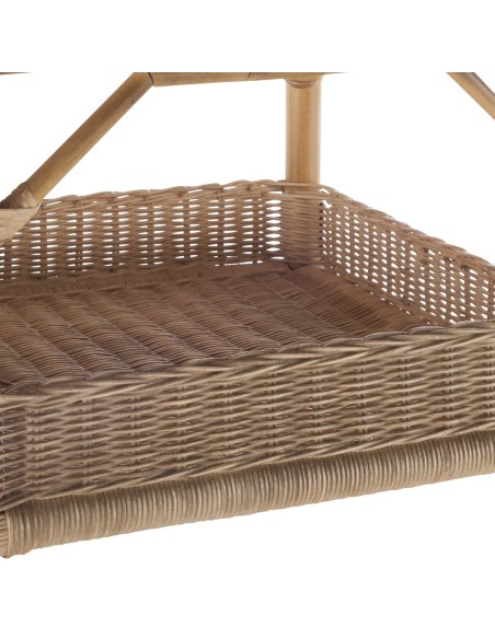 Rectangular rattan coffee table Nantucket