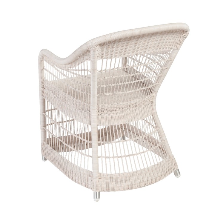 Fauteuil de table de jardin Biarritz vu de dos