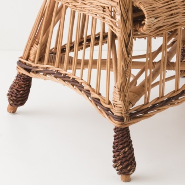 Willow armchair Lora without cushion