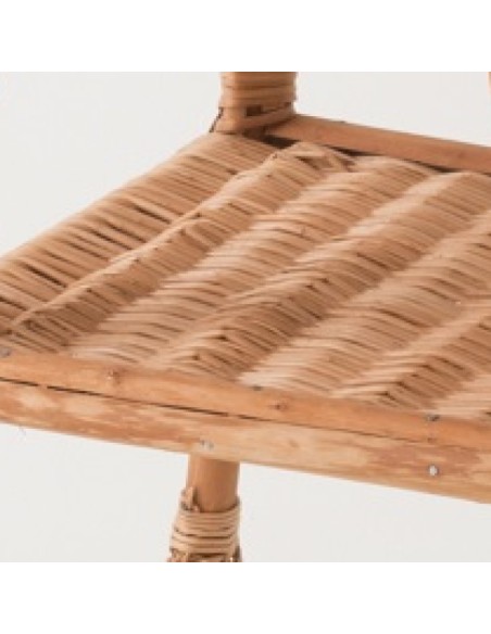 Laszlo round willow table medium size Laszlo round willow table medium size