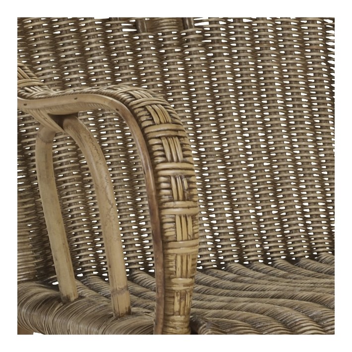 Rattan armchair Nantucket