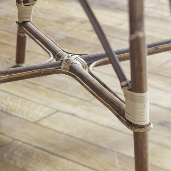 Bagatelle high-back rattan armchair