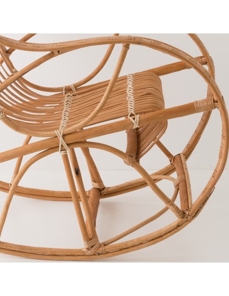 Willow rocking chair without cushion