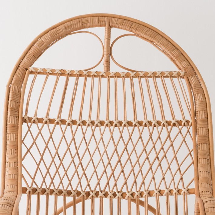 Willow rocking chair without cushion