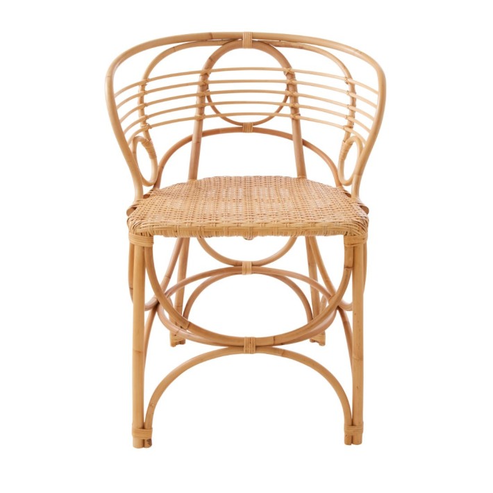 Fauteuil de table en rotin Gingko Horizon