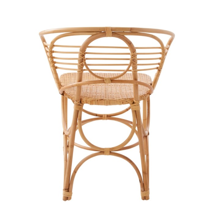 Fauteuil de table en rotin Gingko Horizon