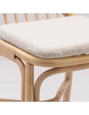 Coussin pour chaise en rotin SILLON tissu client