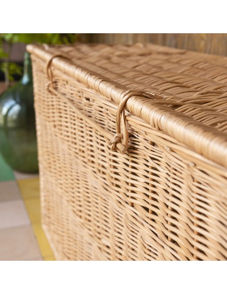 maxi coffre en osier ht 60 cm