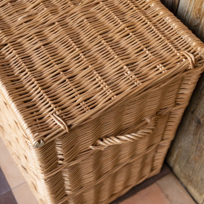 maxi coffre en osier ht 60 cm