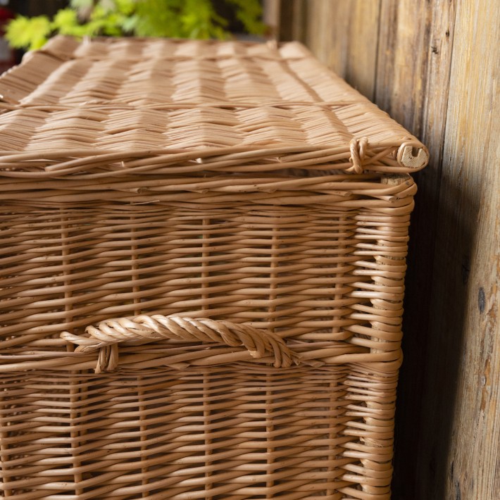 maxi coffre en osier ht 60 cm