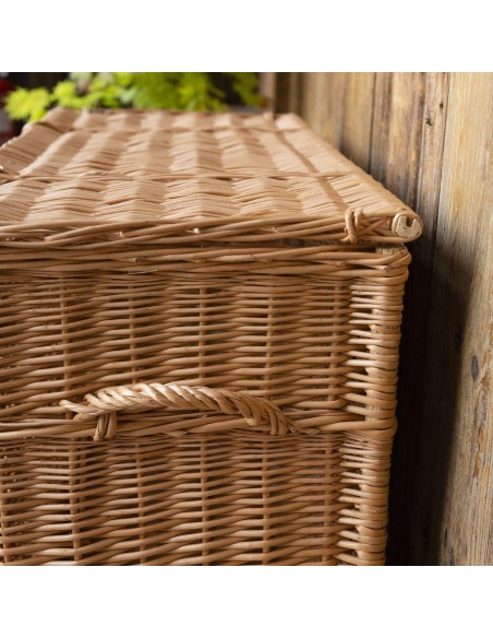 maxi coffre en osier ht 60 cm