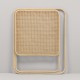 PASSAGE rattan headboard with cane weaving for single beds